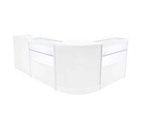 Monstershop Phoenix LED Shop Counter Set CM60, TB60 & 2 x C900 - White Monstershop White