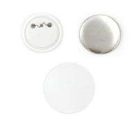 PixMax 37mm Badge Components - White