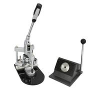 PixMax 58mm Pocket Mirror / Badge Press & Cutter Silver