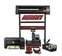 Monstershop Pixmax Da Vinci Bundle 5 In 1 Heat Press, Vinyl Cutter, Cis Printer Multi