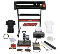 Monstershop Pixmax Da Vinci Bundle 5 In 1 Heat Press, Vinyl Cutter, Printer Multi