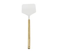 MonsterShop Pizza Peel Oven Shovel 9 Inch Bakers Paddle Metal Spade