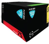 Body Revolution Plyometric Jump Box - Large 75 x 60 x 50 cm Plyo Box for Strength Training and Aerobic Fitness - Calisthenics and Aerobic Equipment for Home Gym