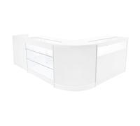 Monstershop Polaris Led Shop Counter Set K1200, B1200, Tb60 & Cm60 - White White One Size
