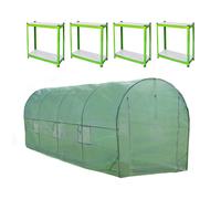 Monstershop Polytunnel 25mm 6m x 3m with Racking