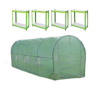 Monstershop Polytunnel 25Mm 6M X 3M With Racking