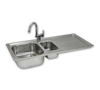 MonsterShop Premium Stainless Steel Kitchen Sink and Confetti Tap