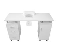 Monstershop Professional Manicure Table in White | Size: 1 Monstershop White 1