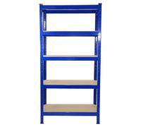 8x Racking Storage Shelving Heavy Duty Garage 5 Tier 75cm Steel Shelf Warehouse