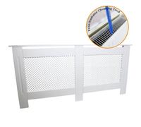 MonsterShop Radiator Cover Mdf White 1720mm