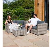 Jardi Marielle Rattan Modular 6 Piece Furniture Set - Grey