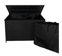 Monstershop Rattan Storage Box 582L - Black Black One Size