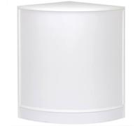 Monstershop Retail Shop Corner Counter CM60 - White Monstershop White
