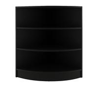 Monstershop Retail Shop Corner Counter LM60 - Black