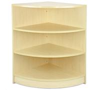 Retail Shop Corner Counter LM60 - Maple Beige