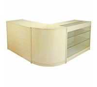 Saturn Maple Shop Counter And Retail Display Set - Maple