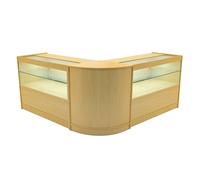 Maple Shop Counter Set Selene LED Light C1200 CM60 120cm 60cm W
