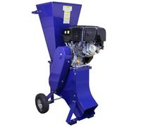 Monstershop T-Mech Log Splitter 7T 520Mm & T-Mech 15Hp Wood Chipper In Blue Blue