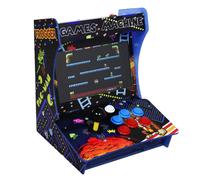 Monstershop Table Top Arcade Machine In Black Black One Size