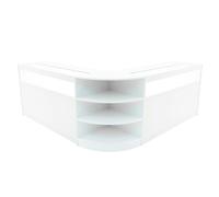 Monstershop Theseus Led Shop Counter Set Lm60 & 2 X B1500 - White White One Size