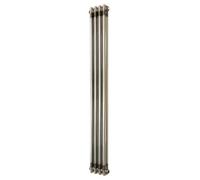 MonsterShop Traditional 2 Column Radiator - 1500 X 200mm - Raw Metal