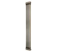 Monstershop Traditional 2 Column Radiator - 1500 x 200mm - Raw Metal