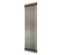 Monstershop Traditional 2 Column Radiator - 1500 x 470mm - Raw Metal