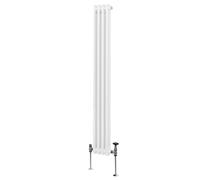 MonsterShop Traditional 2-Column Radiator – 1800 x 202 mm – White