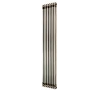 Monstershop Traditional 2 Column Radiator - 1800 x 380mm - Raw Metal