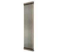 Monstershop Traditional 2 Column Radiator - 1800 x 470mm - Raw Metal