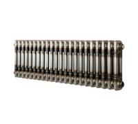Monstershop Traditional 2 Column Radiator - 300 x 1010mm - Raw Metal