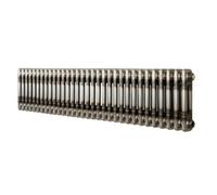 MonsterShop Traditional 2 Column Radiator - 300 X 1460mm - Raw Metal