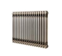 Monstershop Traditional 2 Column Radiator - 600 x 830mm - Raw Metal