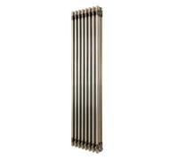 MonsterShop Traditional 3 Column Radiator - 1500 X 380mm - Raw Metal