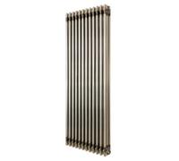 MonsterShop Traditional 3 Column Radiator - 1500 X 560mm - Raw Metal