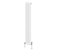 MonsterShop Traditional 3 Column Radiator - 1800 X 202 mm - White