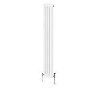 Monstershop Traditional 3 Column Radiator - 1800 x 202mm - White Monstershop White