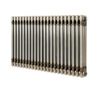 Monstershop Traditional 3 Column Radiator - 600 x 1010mm - Raw Metal