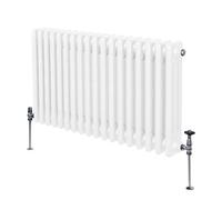 MonsterShop Traditional 3 Column Radiator - 600 X 832 mm - White