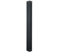 Monstershop Traditional 4 Column Radiator - 1800 x 200mm - Anthracite Grey Monstershop Grey