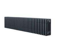 Monstershop Traditional 4 Column Radiator - 300 x 1505mm - Anthracite