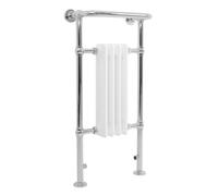 MonsterShop Traditional Heated Towel Rail Radiator 950mm X 480mm White