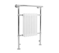 MonsterShop Traditional Heated Towel Rail Radiator 950mm X 660mm White