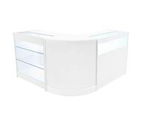 Monstershop Triton LED Shop Counter Set K900, B900 & CM60 - White