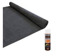 T-mech Van Carpet Lining / Anthracite Dark Grey & 5 Adhesive Cans