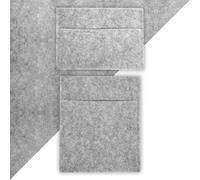Monstershop Van Carpet Lining & Storage Pouches - Silver Grey