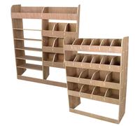 Monstershop Vauxhall Vivaro Swb Plywood Van Racking Unit In Terracotta Terracotta