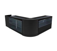 Monstershop Vega LED Shop Counter Set K1500, C1500, TB60 & CM60 - Black Monstershop Black