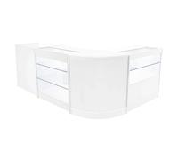 Monstershop Vega LED Shop Counter Set K900, C900, TB60 & CM60 - White Monstershop White