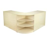 Venus Maple Shop Counter And Retail Display Set - Maple